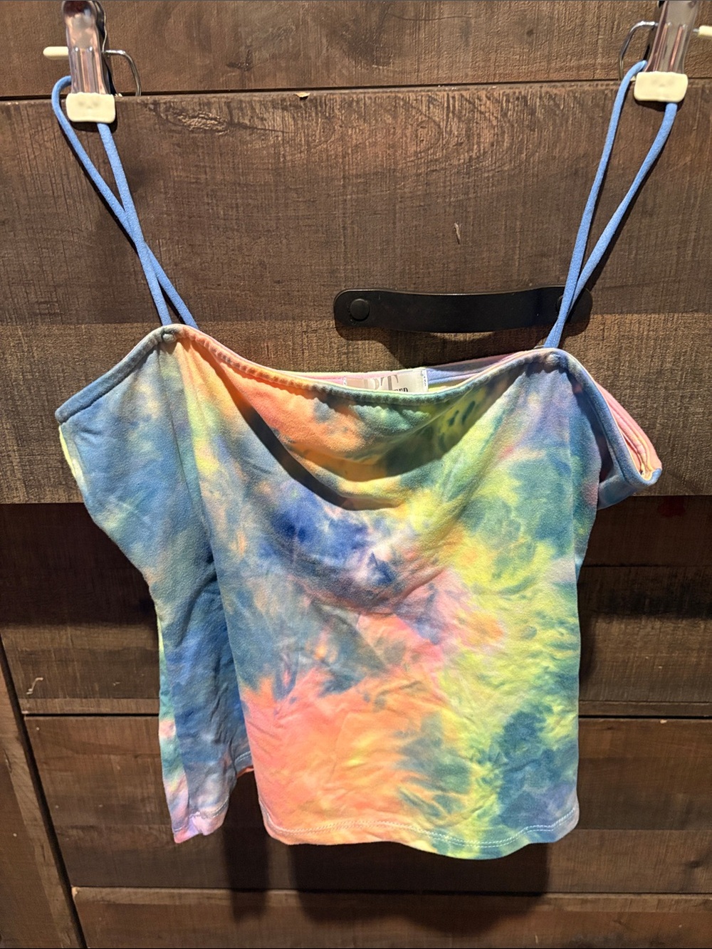 Women’s Tie-Dye Cowl Neck Camisole - Multicolor